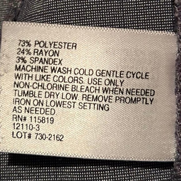 SIZE 4 Petite Modern Fit Worthington Grey Dress Slacks - Picture 10 of 10